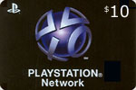 Playstation $10 Network Card