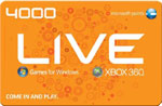 XBOX Live 4000 Points