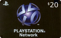 Playstation Network Card