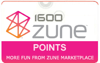 Zune 1600 Points